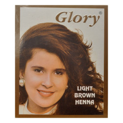 Glory - Açık Kahverengi Hint Kınası (Light Brown Henna) 10 Gr Paket Görseli