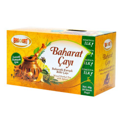 Bağdat Baharat - Baharatlı Karışık Bitki Çayı 20 Süzen Poşet (1)