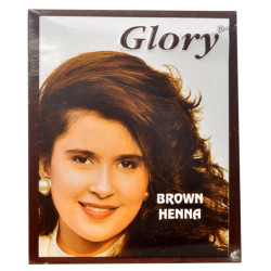 Glory - Kahverengi Hint Kınası (Brown Henna) 10 Gr Paket Görseli