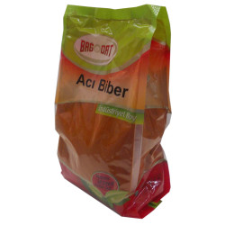 Bağdat Baharat - Kırmızı Toz Biber Acılı Renk Biberi 1000 Gr Paket (1)