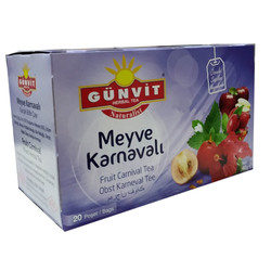 Günvit - Meyve Karnavalı Karışık Bitki Çayı 20 Süzen Poşet (1)