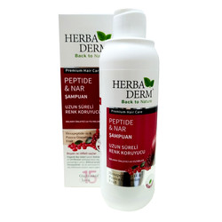 HerbaDerm - Nar Şampuanı Uzun Süreli Renk Koruyucu 330 ML Görseli
