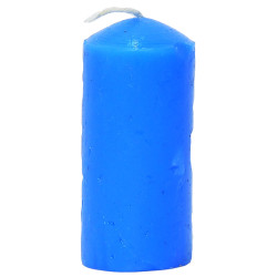 Silindir Mum Mavi 3.5x7cm 60 Gr