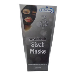 Soyulabilir Siyah Maske 150ML