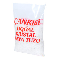 LokmanAVM - Yemeklik Doğal Kristal Kaya Tuzu Granül Çakıl Çankırı Beyaz 1000 Gr (1)